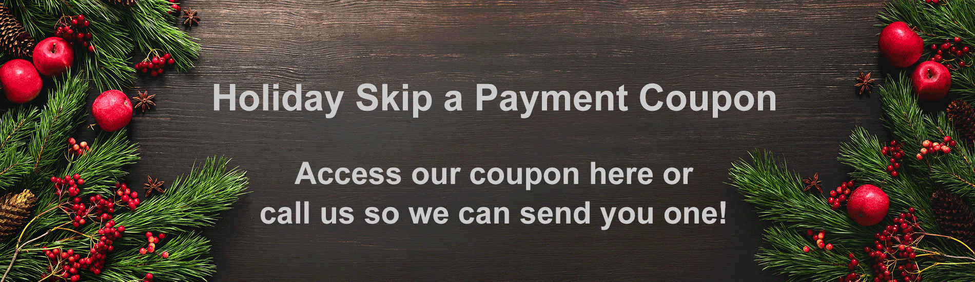 Skip a pay coupon